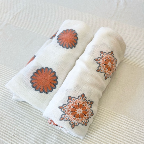 Aden & Anais Bamboo 2-Pack Swaddle Blankets - Picture 11 of 14